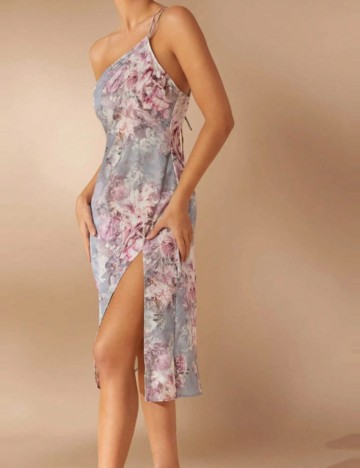 Rochie midi Shein, mix culori
