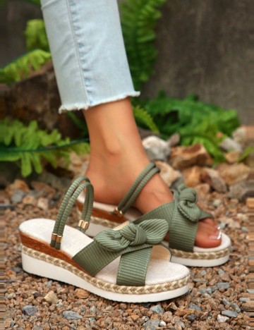 Sandale Shein, verde