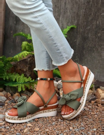 Sandale Shein, verde