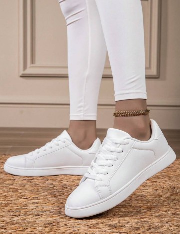 Pantofi Sport Shein, alb
