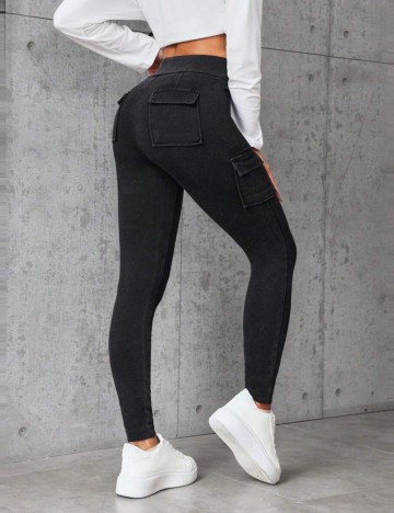 Pantaloni Shein, negru