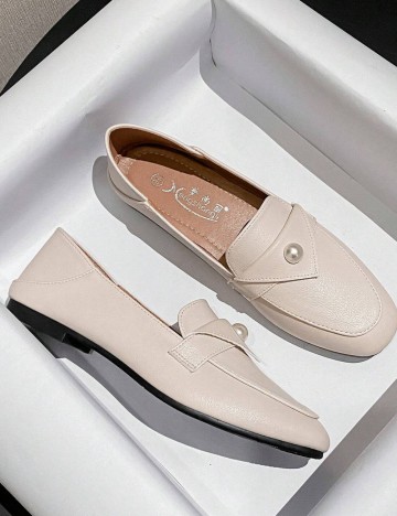 Pantofi Shein, crem