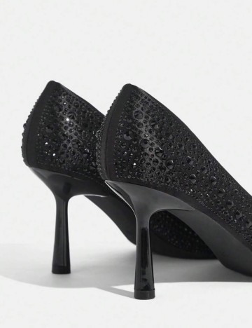 Pantofi cu toc Shein, negru
