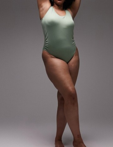 Costum de baie întreg Topshop, verde