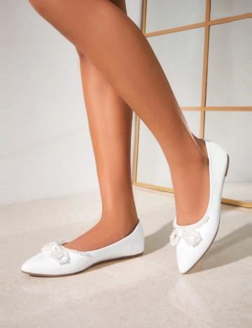 Balerini CUCCOO by SHEIN, alb