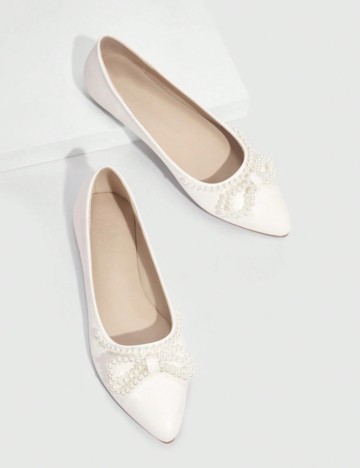 Balerini CUCCOO by SHEIN, alb
