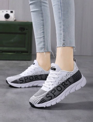 Pantofi Sport Shein, gri