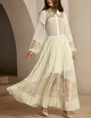 Rochie maxi Shein, galben