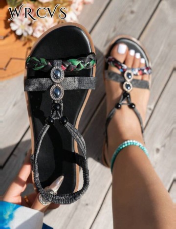 Sandale Shein, negru