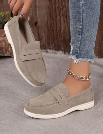 Mocasini Shein, bej