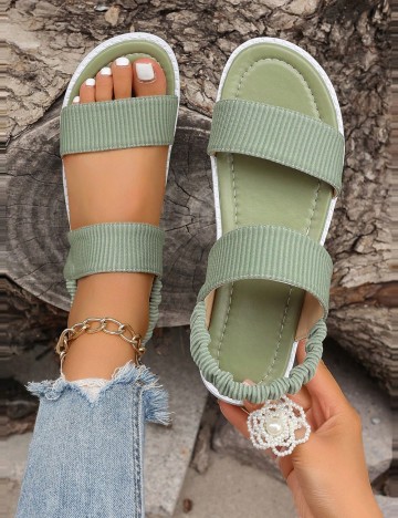 Sandale Shein, verde