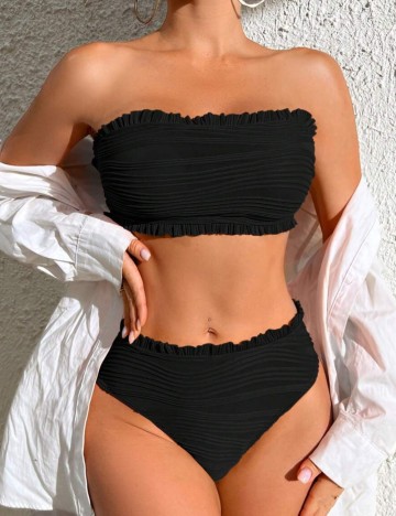 Costum de baie Shein, negru