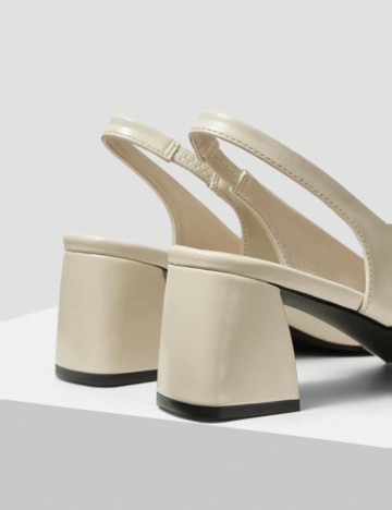 Pantofi cu toc MOTF by Shein, bej