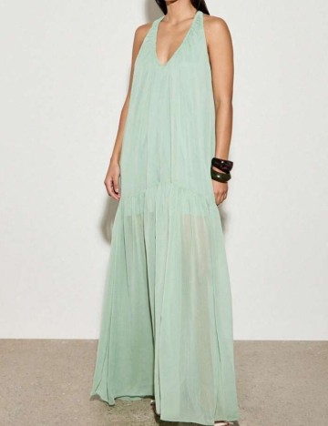 Rochie maxi Shein, verde