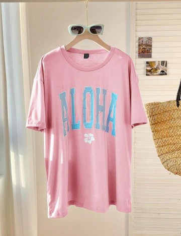 Tricou Shein, roz
