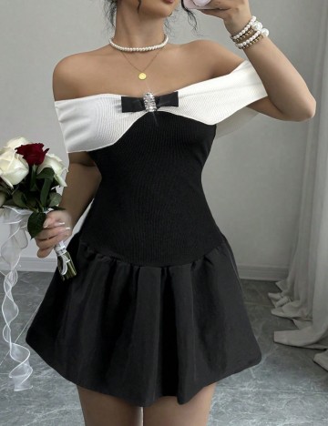 Rochie midi Shein, mix culori