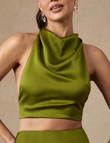 Top Shein, verde