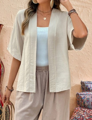 Cardigan Shein, bej