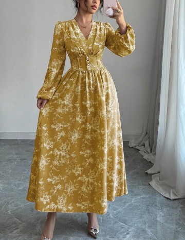 Rochie maxi Shein, bej
