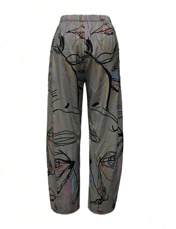 Pantaloni Shein Curve+, mix culori