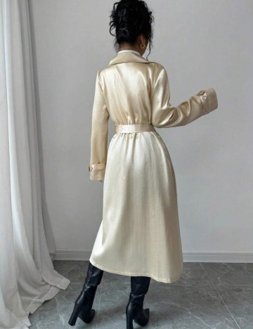 Trench Shein, auriu