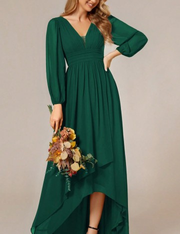 Rochie maxi Shein, verde