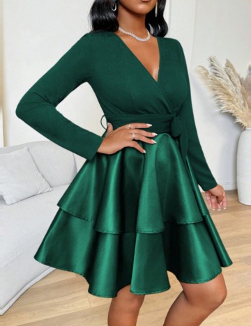 Rochie mini Shein, verde