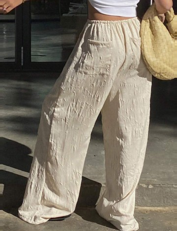 Pantaloni DAZY by Shein, bej