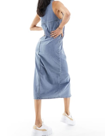 Rochie de blugi ASOS, albastru