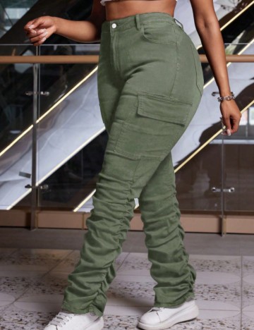 Jeans Shein, verde