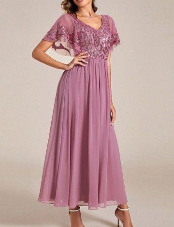 Rochie de ocazie Shein, roz