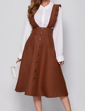 Rochie midi Shein, maro