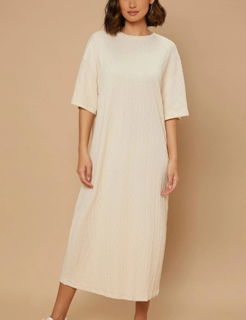 Rochie midi Shein, bej