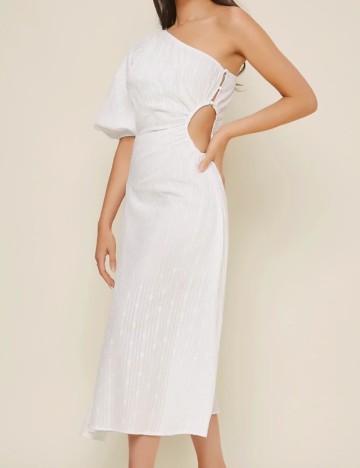 Rochie midi Shein, alb