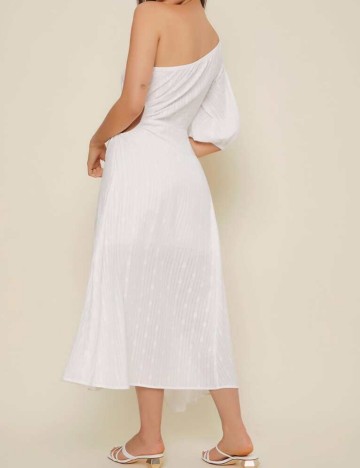 Rochie midi Shein, alb