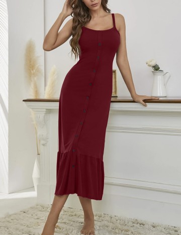 Rochie De Noapte Shein, vișiniu