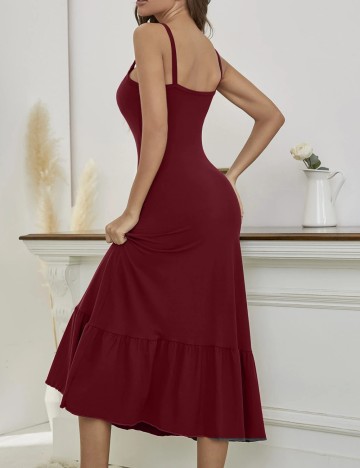Rochie De Noapte Shein, vișiniu