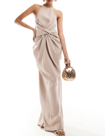 Rochie maxi ASOS, roz