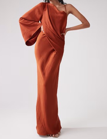 Rochie maxi ASOS, cărămiziu