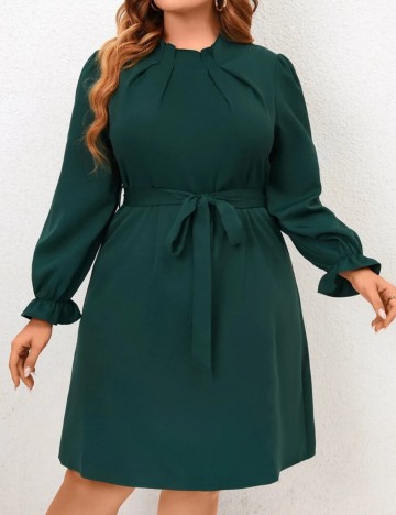 Rochie mini Shein Curve+, verde