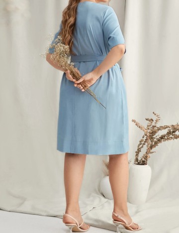 Rochie mini Shein Curve+, albastru