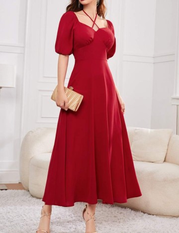 Rochie maxi Shein, roșu