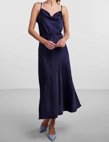 Rochie midi Y.A.S, bleumarin