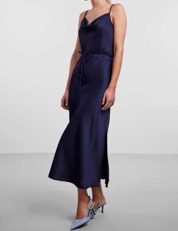 Rochie midi Y.A.S, bleumarin