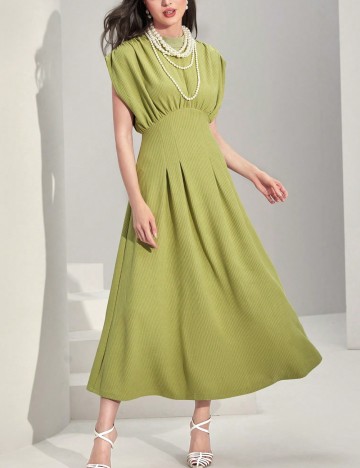 Rochie maxi Shein, verde