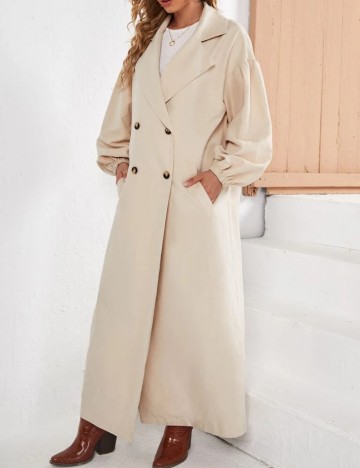 Trench Shein, crem