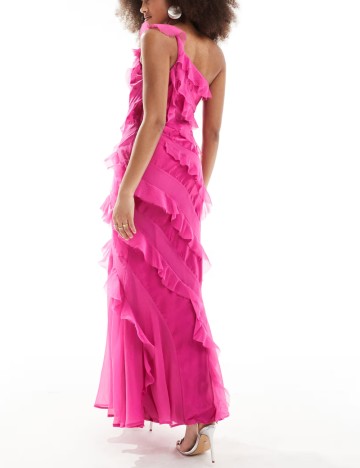 Rochie maxi ASOS, roz