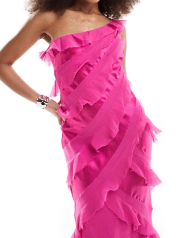 Rochie maxi ASOS, roz