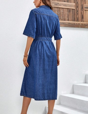 Rochie midi Shein, albastru