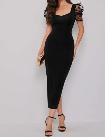 Rochie midi Shein, negru